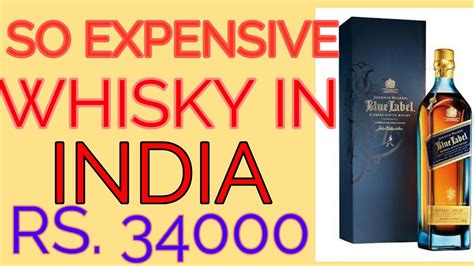 costliest whisky in india.